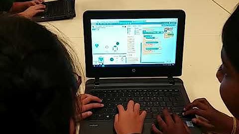 Two player game using Scratch