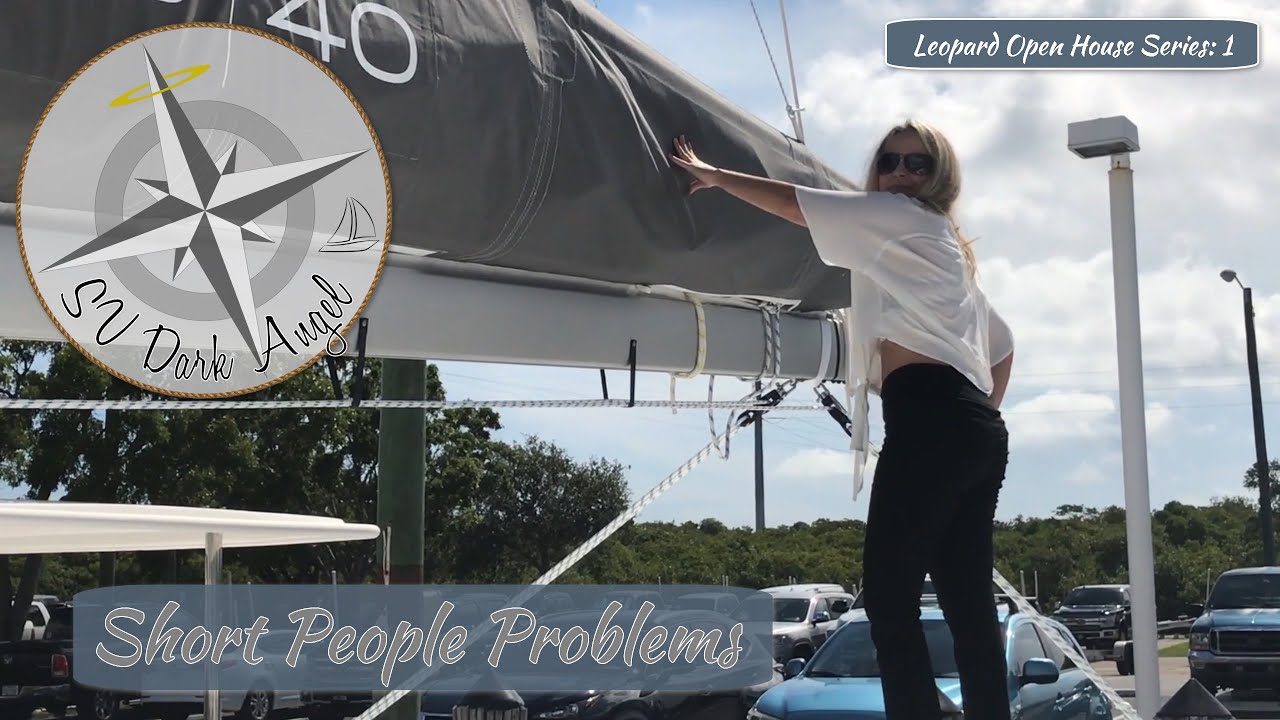 E5 Short People Problems Walkthrough Tour of  Leopard 40 Catamaran Sailboat