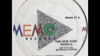 The New York Models - Hot For You 1985