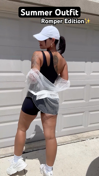 Summer Outfit - Styling a Romper #sunmeroutfits #summerfashion