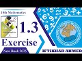 Maths 10 Ex 1.3.10th New Book 2025