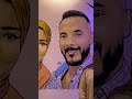 حمدي ووفاء ورايهم في الرسمه بتاعتهم Shorts Art Tiktok حمدي ووفاء 