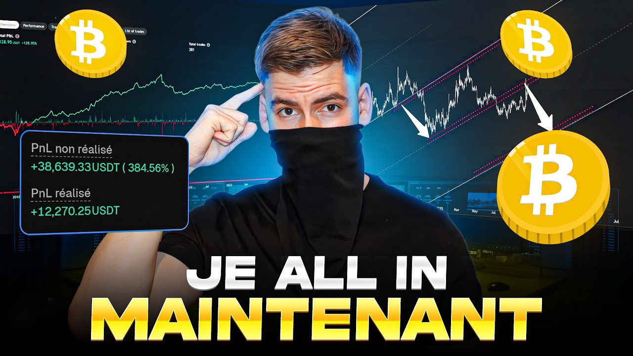 Bitcoin:  Je ALL IN Maintenant! 🚨