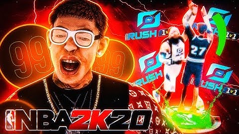 I took my SPEEDBOOSTING CENTER to the RUSH 1v1 EVENT! BEST PLAYMAKING GLASS CLEANER BUILD NBA 2K20!