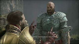 God of War PC Kratos meets Sindri The levaithan axe maker