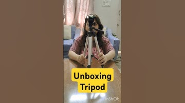 Unboxing AmazonBasics Tripod with Mobile Holder 📦 #tripod #unboxing #amazonfinds