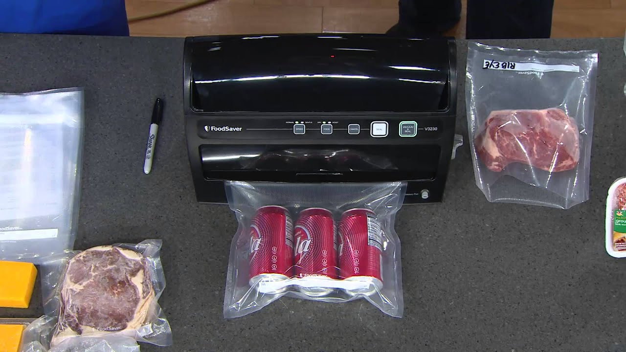 Foodsaver Vertical Design 2-speed Vacuum Sealer with Accessories with David Venable