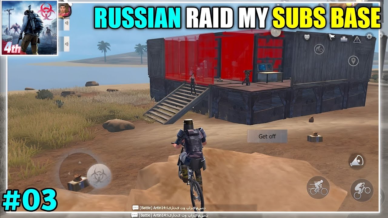 [DAY03] Russian Raid My Subscriber Base !! Fight || EP03|| Last Day Rules Survival Gameplay