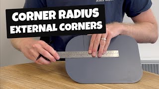 How To Measure A Corner Radius - Part 1 Measuring External Curves