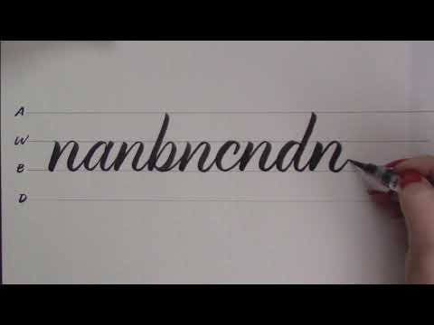 Lettering Tip: How Do You Achieve Consistent Spacing Between Your Letters?