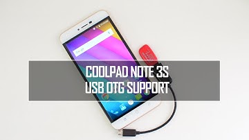 Coolpad Note 3S USB OTG and Benchmarks