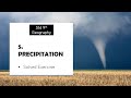 Std 9th Geography | 5. Precipitation | Exercise | Questions & Answers || Study with Vaishnavi