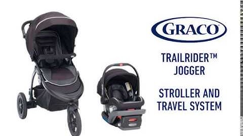 Graco TrailRider Jogger Stroller & Travel System