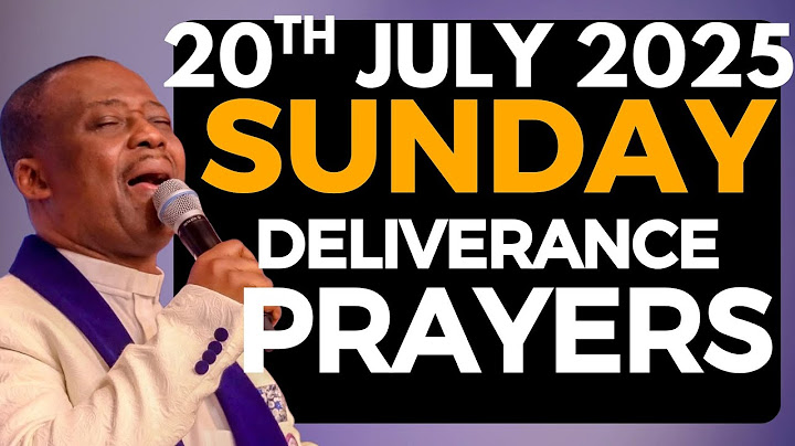COMMAND SUNDAY DELIVERANCE || DR D.K OLUKOYA