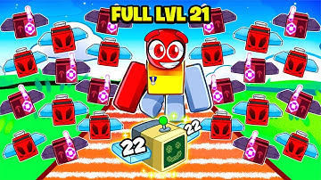 SPEEDRUN LEVEL 22 BEE + FULL LEVEL 21 HIVE & WENT CRAZY IN BOOSTS! (Bee Swarm Simulator)