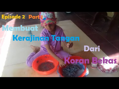 membuat-kerajinan-tangan-dari-koran-bekas