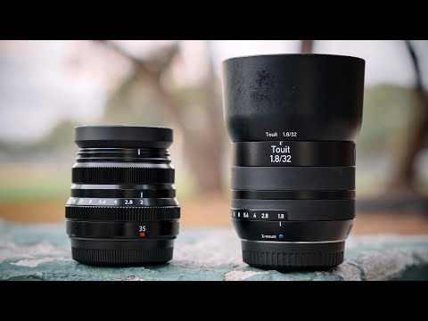 Fuji 35mm f/2 VS Zeiss Touit 32mm f/1.8 (2019)