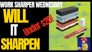 Testing the cheapest sharpening stones on Amazon!