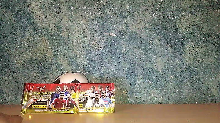 Non ci posso credere ho trovato una stella - Apertura 2 pacchetti calciatori Adrenalyn Xl 2017/2018