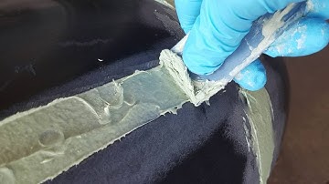 Crud - Not enough hardener in the HSRF mix