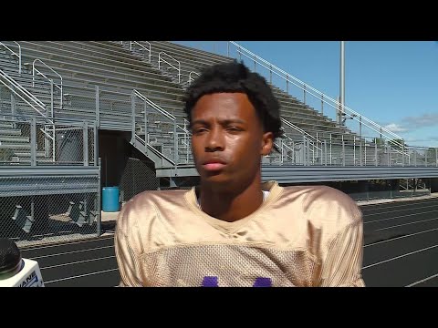 Mylan Graham full interview at New Haven Bulldogs football practice on 8/30/23