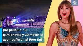 Así fue la llegada de Taylor Swift a México y al Foro Sol