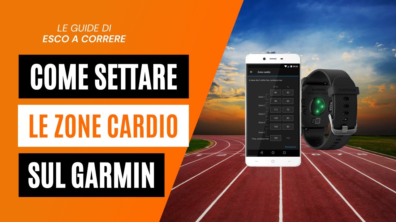 Come impostare le zone cardio sul Garmin (meglio della FCMax)