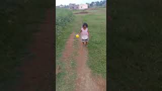 Sudisha In Field #shortfeed #cutebaby #youtubeshorts #cute