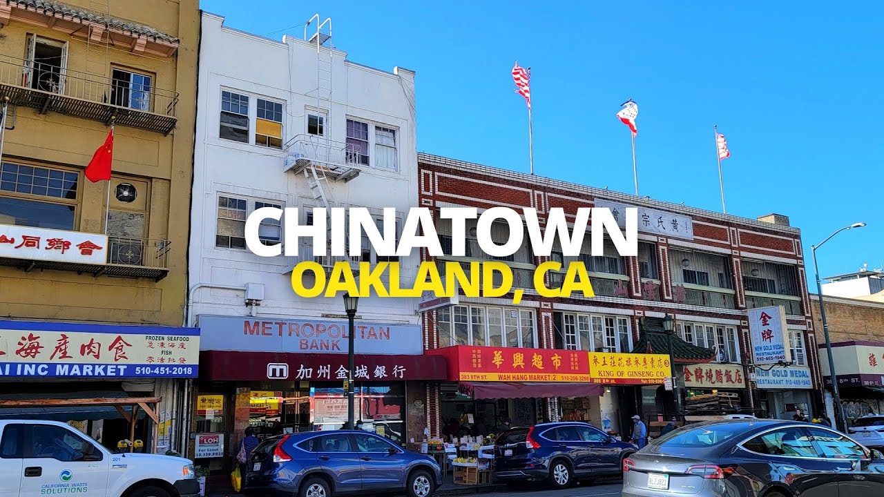 Exploring Chinatown in Oakland, California USA Walking Tour chinatown
