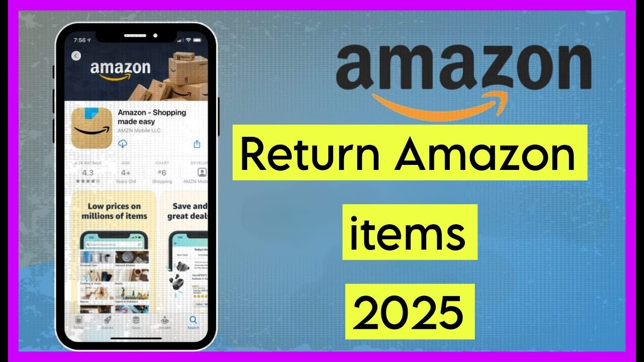 How to Return Amazon Packages from Your Phone in Minutes!2025 - YouTube