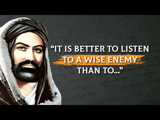 Ali ibn Abi Talib's Quotes Will Make You Wiser | GREAT LIFE LESSONS class=
