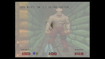 Doom 64 Map 21: Pitfalls (100%)