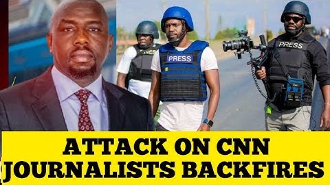Murkomen's Attempt To Attack CNN Journalist Larry Madowo Backfires
