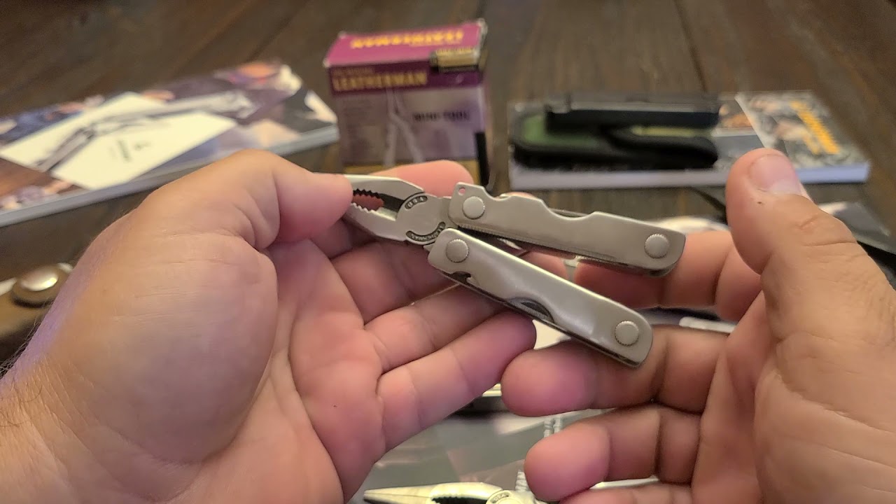 The Leatherman MiniTool 