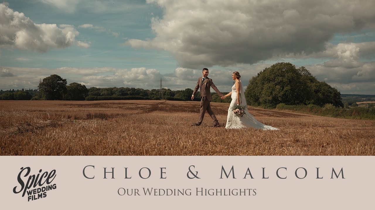 UK Wedding Film - Chloe & Malcolm's Wedding Highlights at The Long Barn -  YouTube