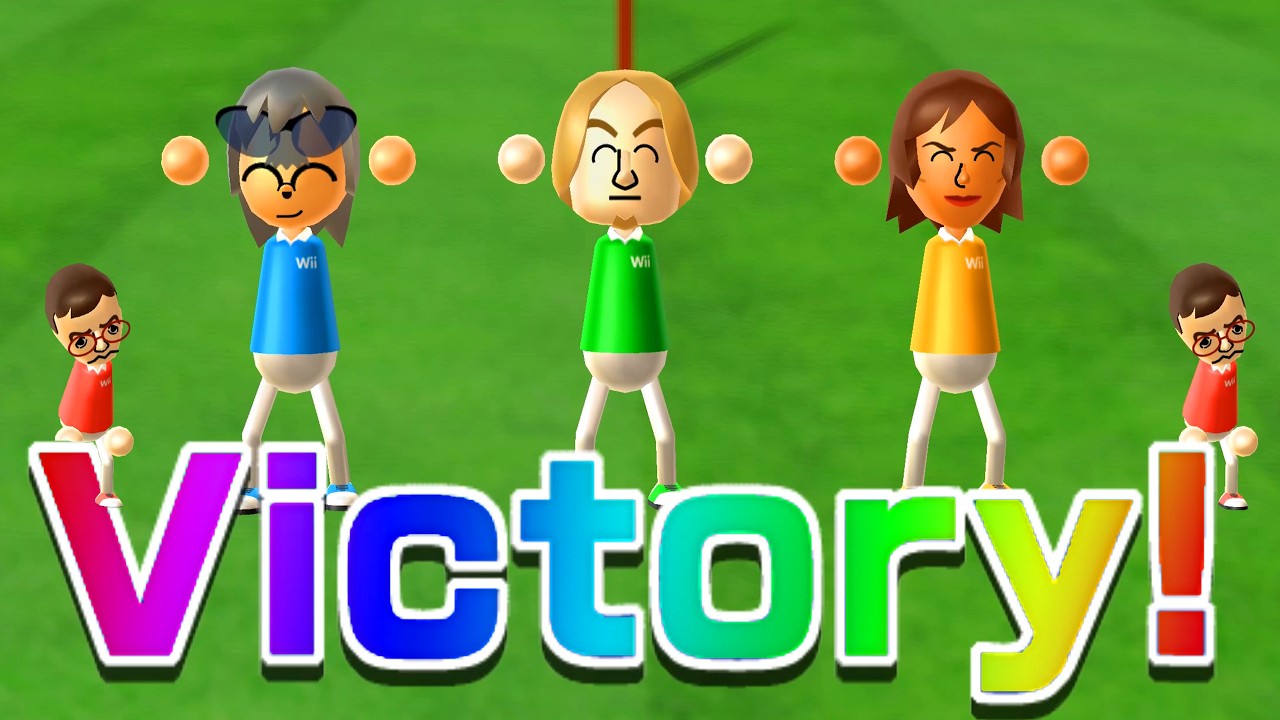 Wii Party Battle Of The Minigames - Sonic vs Hiromasa vs Eddy vs