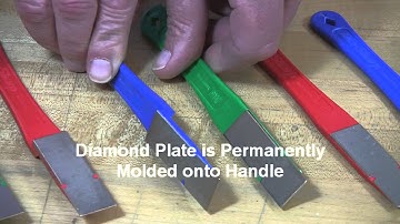 2 1/2 -inch Diamond Mini-Hone® Sharpeners -- Straight & Offset Models