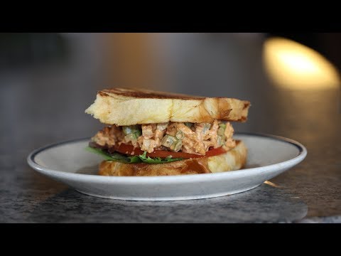 Chipotle Chicken Salad Sandwich With Bacon