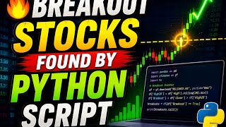 How to find breakout using python script | best breakout stocks script