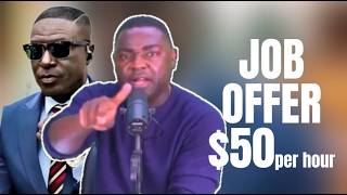 Kelvin taylor to Employ Captain smart $50 an Hour after he quits Onua TV