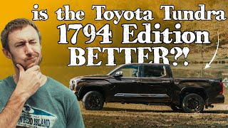 Does the Toyota Tundra Have a Nice Enough Interior? // 2024 Toyota Tundra 1794 Preview!