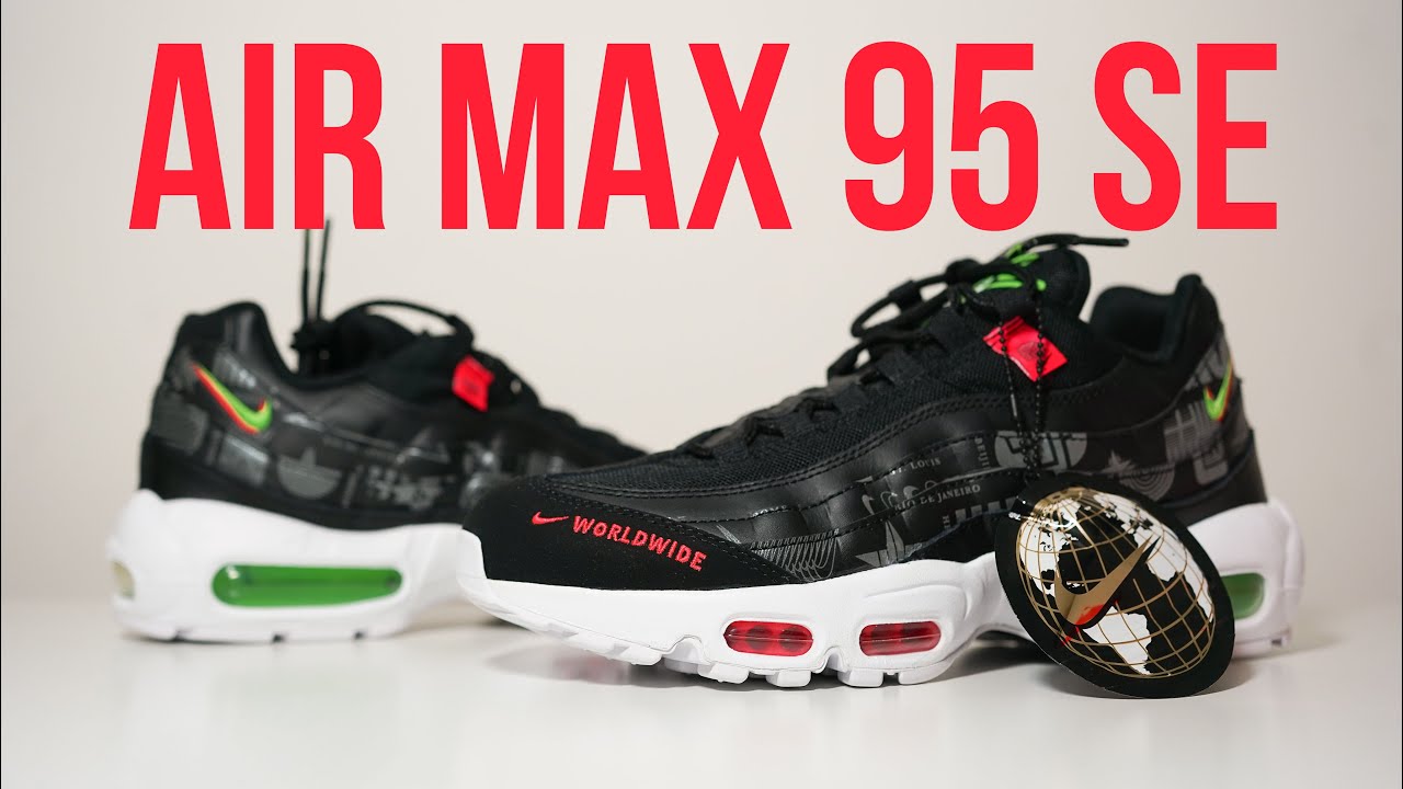 NIKE AIR MAX 95 SE (blk): Unboxing, review & on feet