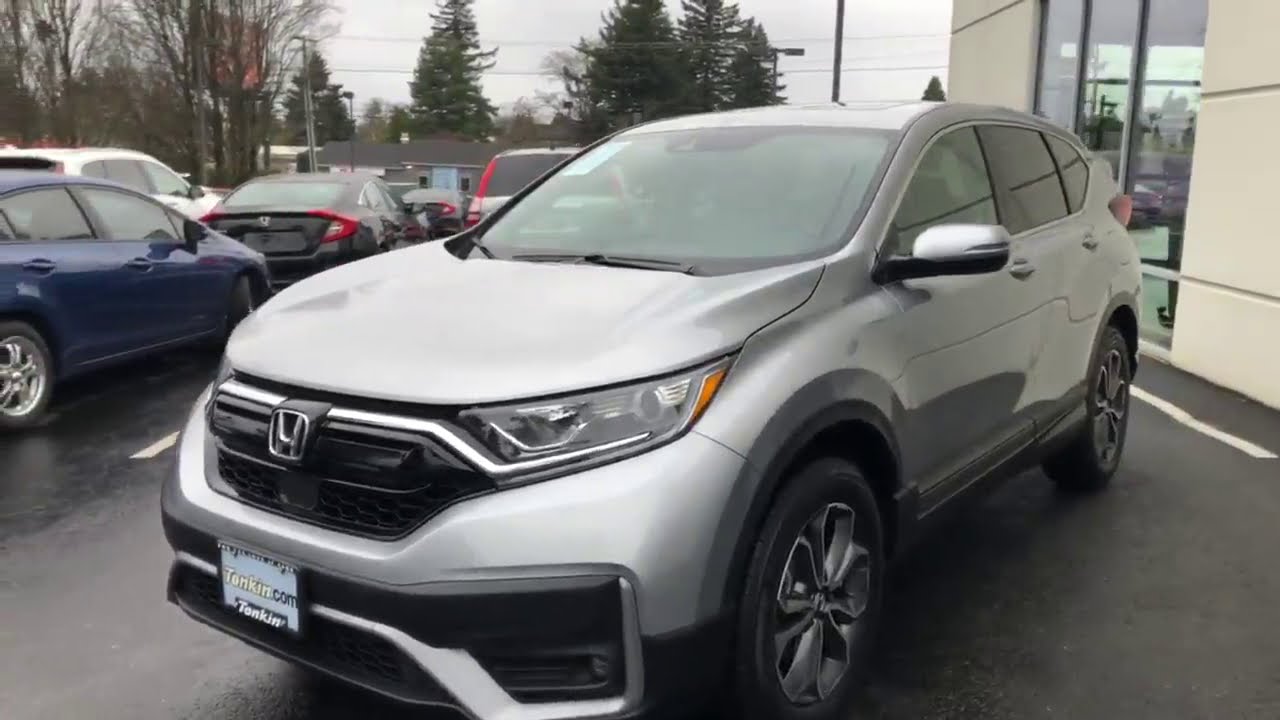 Lunar Silver Metallic Honda Crv 2021