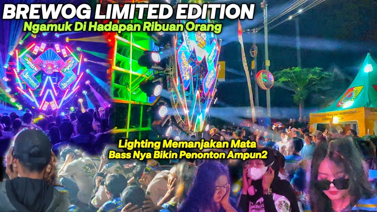 JOSJIS🔥THIS IS BREWOG LIMITED EDITION💥 LIGHTING MEMANJAKAN MATA & BASS NYA BIKIN AUDIENCE AMPUN2"