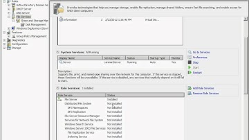 Installing DFS on Windows 2008 Server