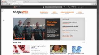 OST Application Development: Global Intranet Solution - Shape Corp screenshot 5