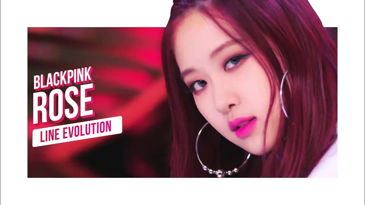 BLACKPINK - Rosé (All 9 Songs Line Evolution) - YouTube