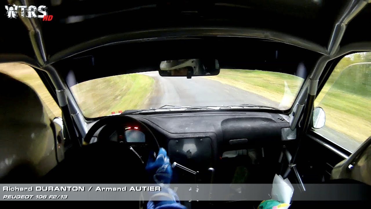 Cam Emb ES 5 Rallye Vienne et Glane 2017 - DURANTON / AUTIER - 106 F2/13 [HD] - By WTRS rallying blade