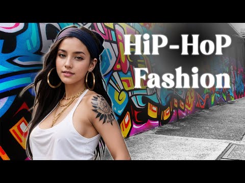 [4K] AI Lookbook | Hip Hop Fashion | #ailookbook #aimodelfashion #street #hip-hop #graffiti