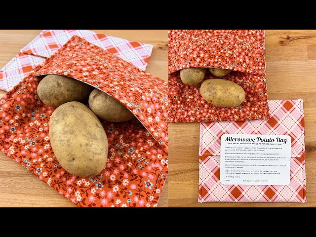 Microwave Potato Bag DIY - Fabricland Canada